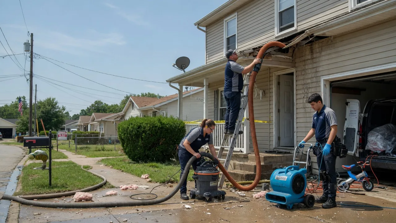 Water Damage Restoration in Hicksville, OH near me